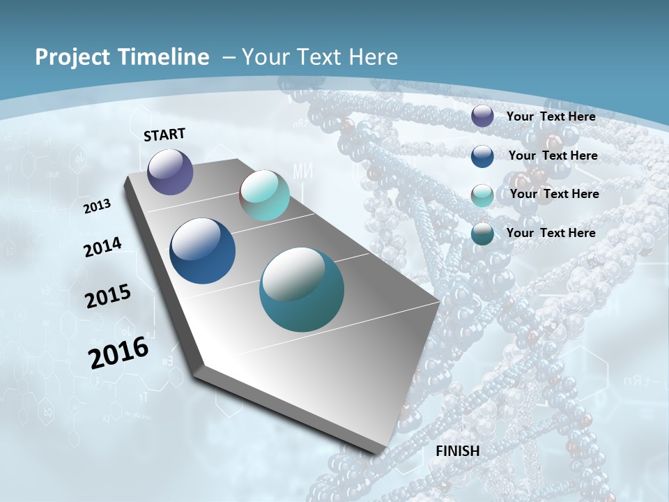 Pattern Strand Evolution PowerPoint Template
