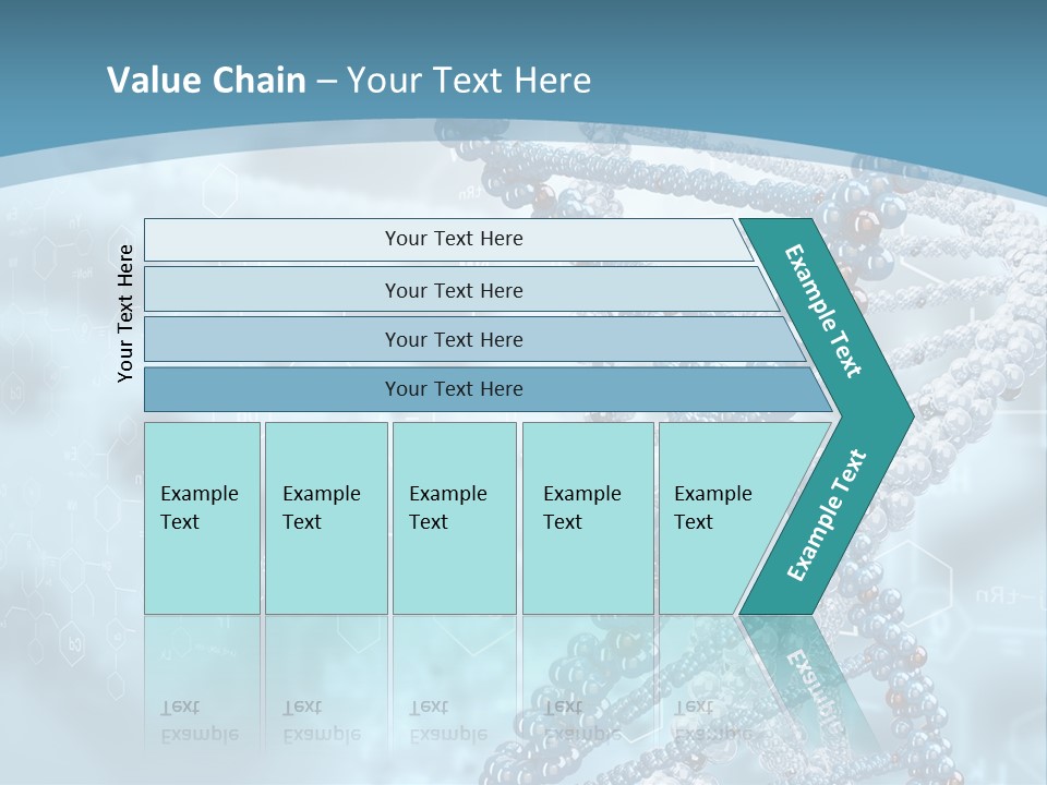 Pattern Strand Evolution PowerPoint Template