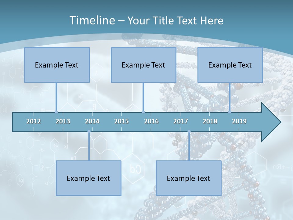 Pattern Strand Evolution PowerPoint Template