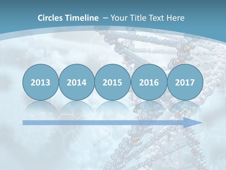 Pattern Strand Evolution PowerPoint Template