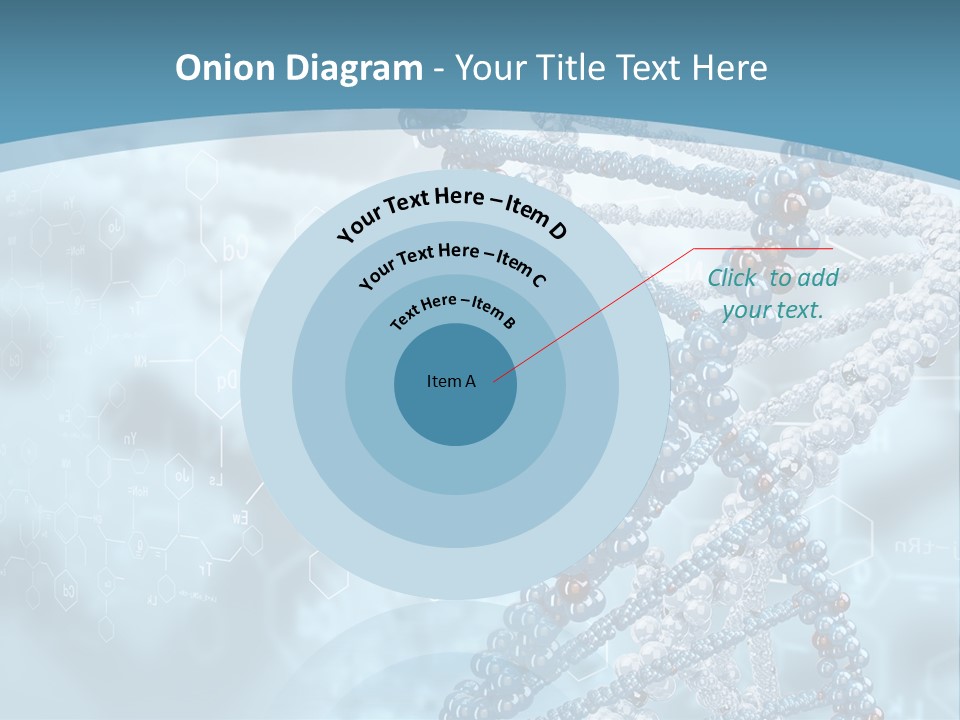 Pattern Strand Evolution PowerPoint Template