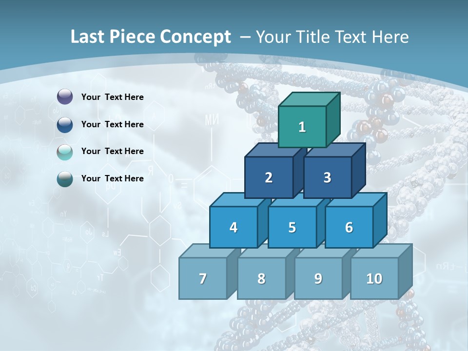 Pattern Strand Evolution PowerPoint Template