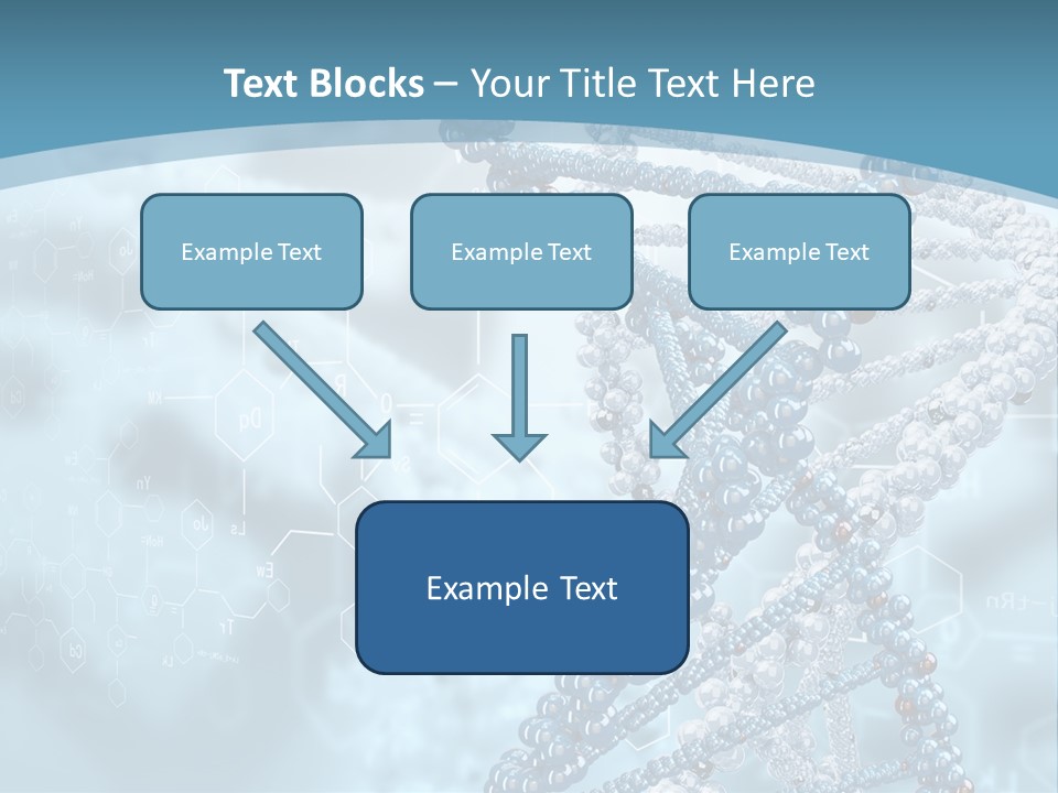Pattern Strand Evolution PowerPoint Template