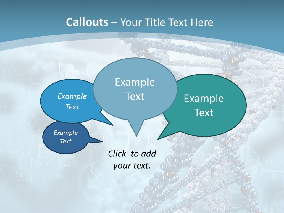 Pattern Strand Evolution PowerPoint Template