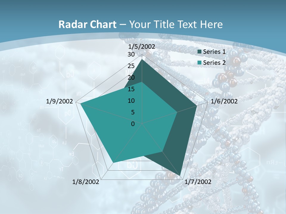 Pattern Strand Evolution PowerPoint Template