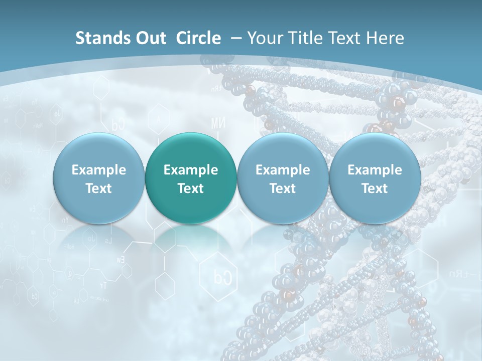 Pattern Strand Evolution PowerPoint Template