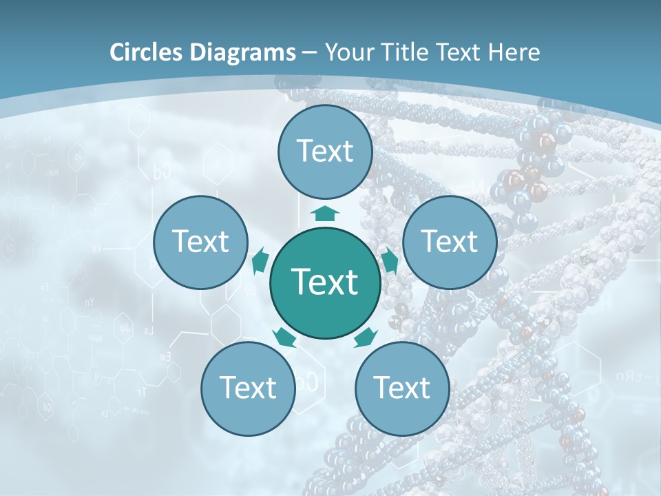 Pattern Strand Evolution PowerPoint Template