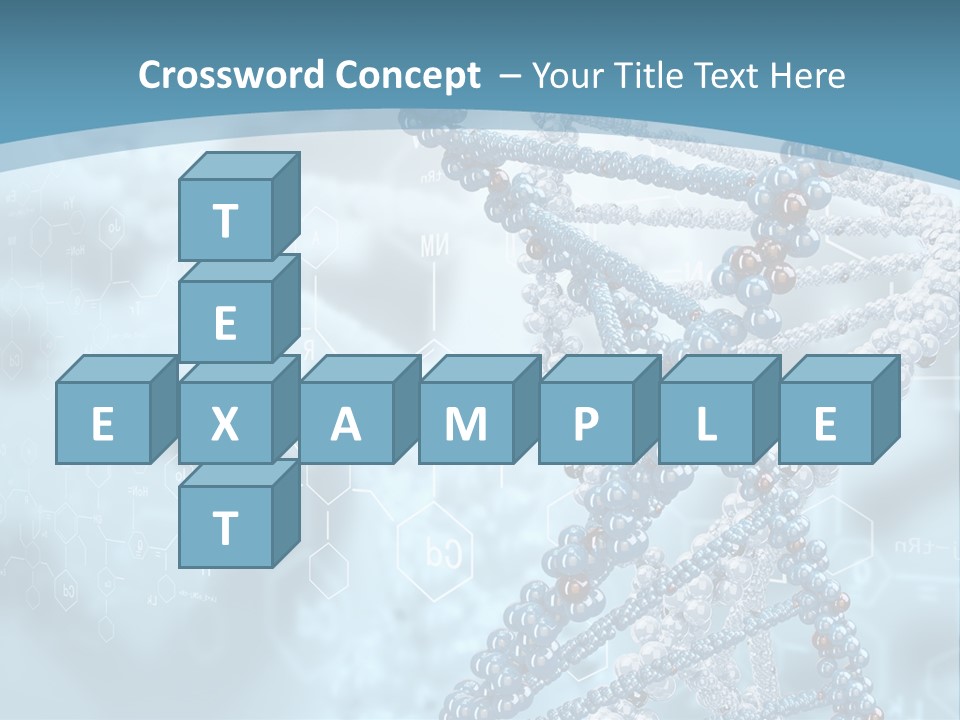 Pattern Strand Evolution PowerPoint Template