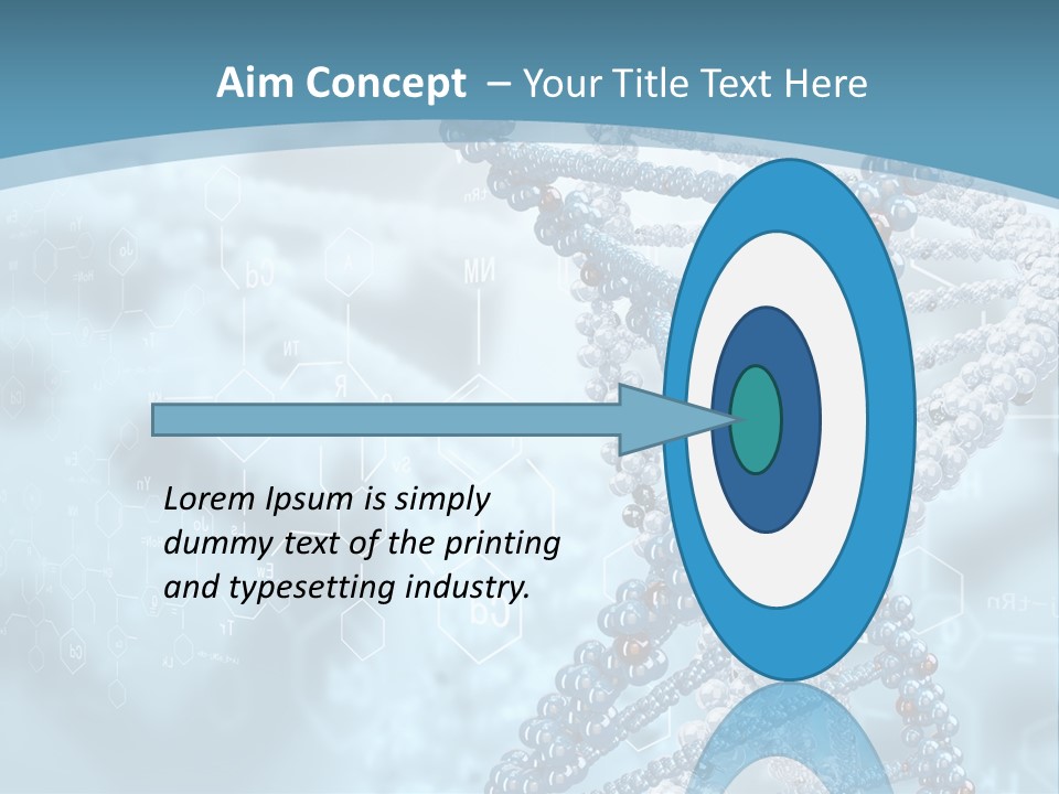 Pattern Strand Evolution PowerPoint Template