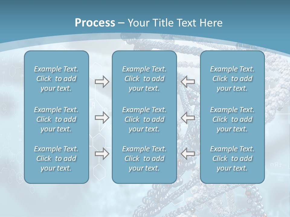 Pattern Strand Evolution PowerPoint Template