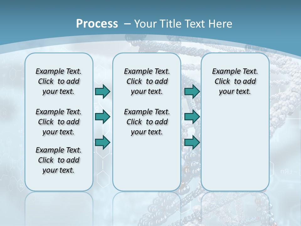 Pattern Strand Evolution PowerPoint Template