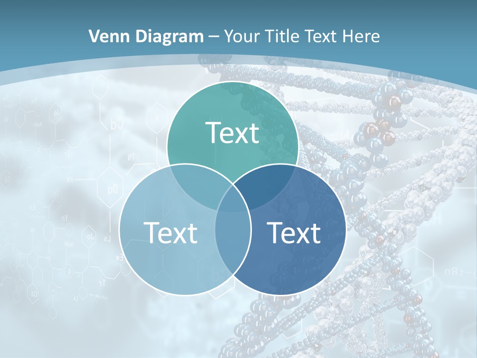 Pattern Strand Evolution PowerPoint Template