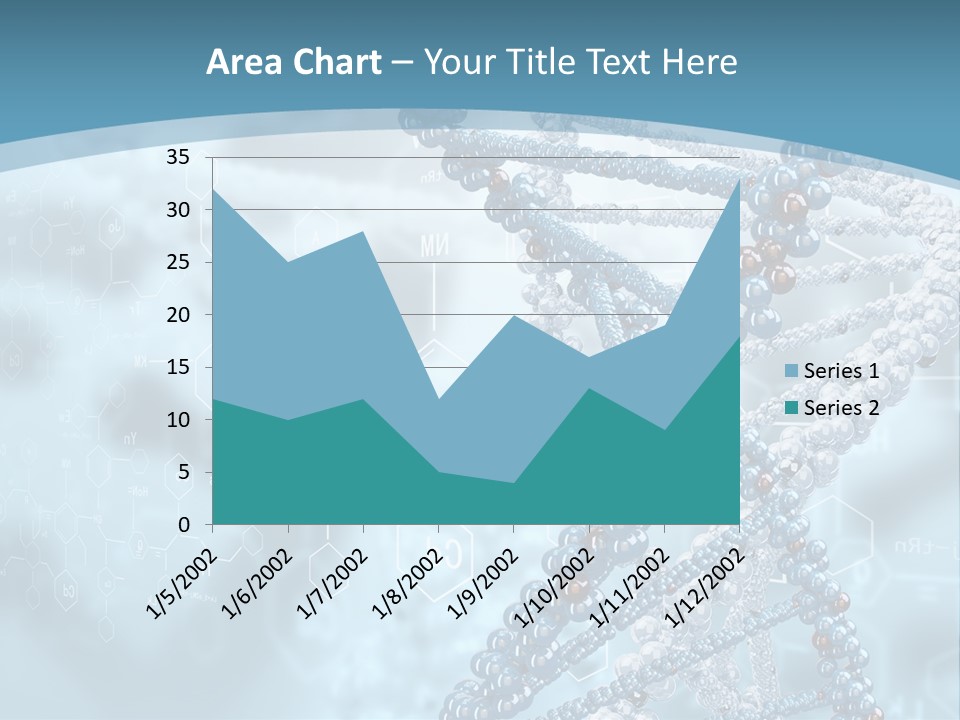 Pattern Strand Evolution PowerPoint Template