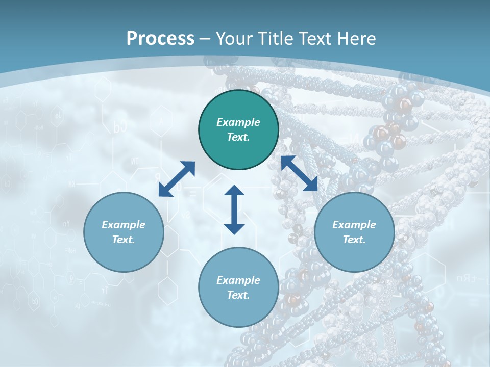 Pattern Strand Evolution PowerPoint Template