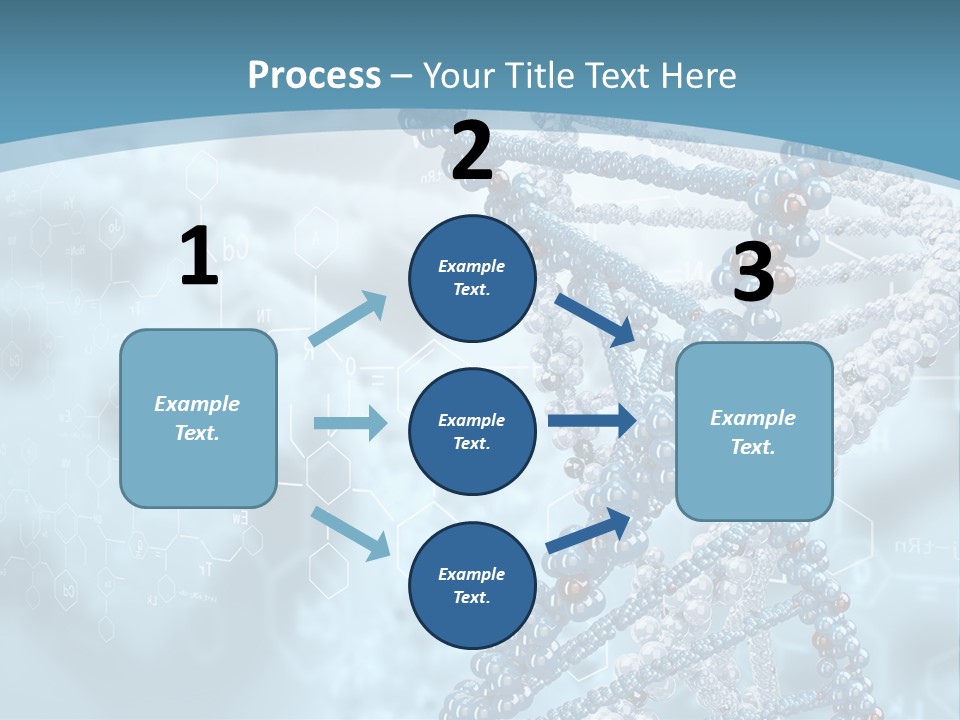 Pattern Strand Evolution PowerPoint Template