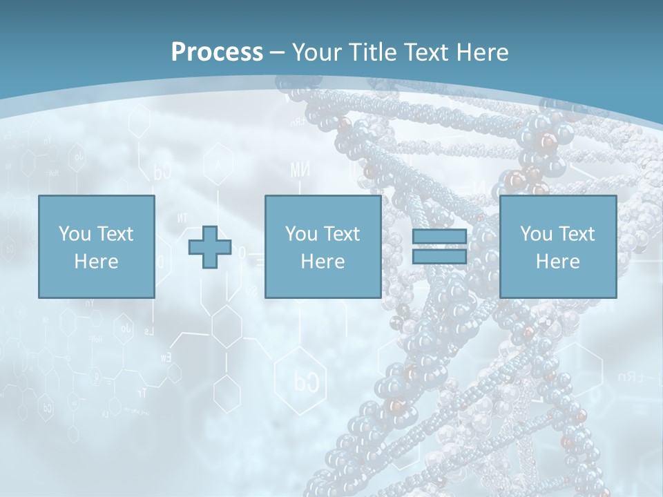 Pattern Strand Evolution PowerPoint Template