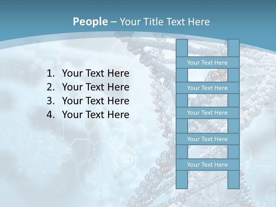 Pattern Strand Evolution PowerPoint Template