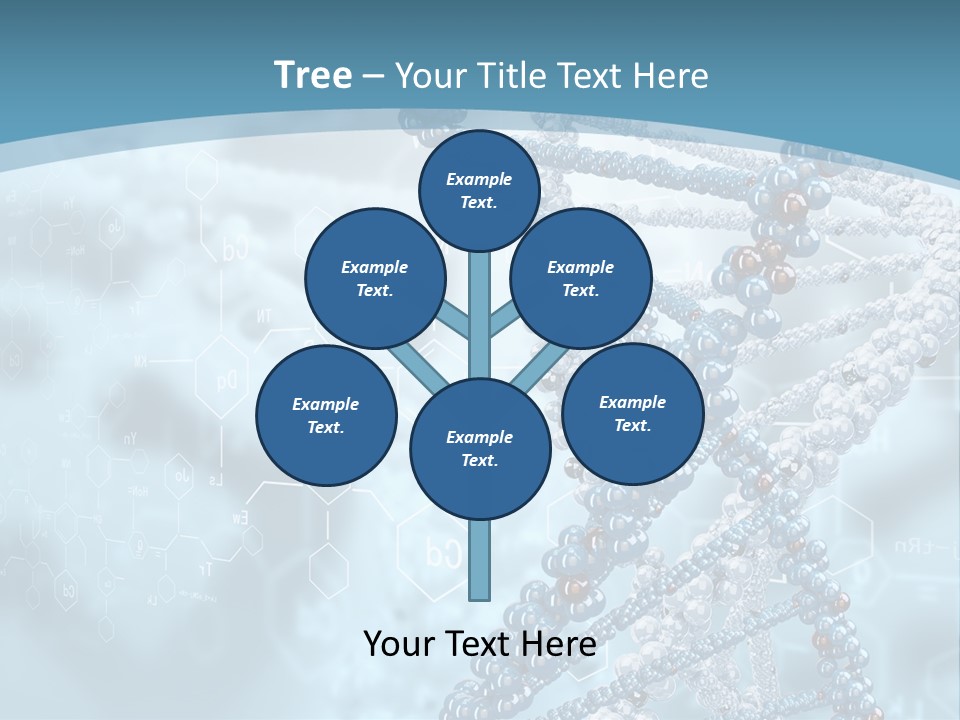 Pattern Strand Evolution PowerPoint Template
