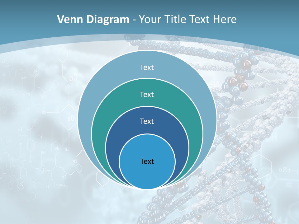 Pattern Strand Evolution PowerPoint Template