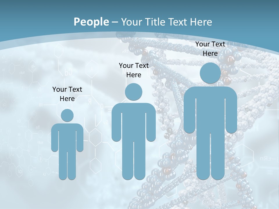 Pattern Strand Evolution PowerPoint Template