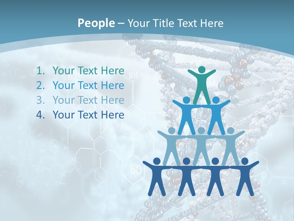 Pattern Strand Evolution PowerPoint Template