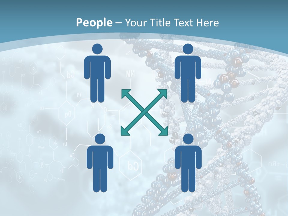 Pattern Strand Evolution PowerPoint Template