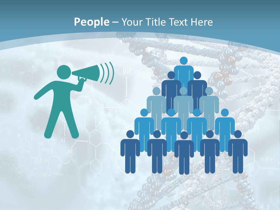 Pattern Strand Evolution PowerPoint Template