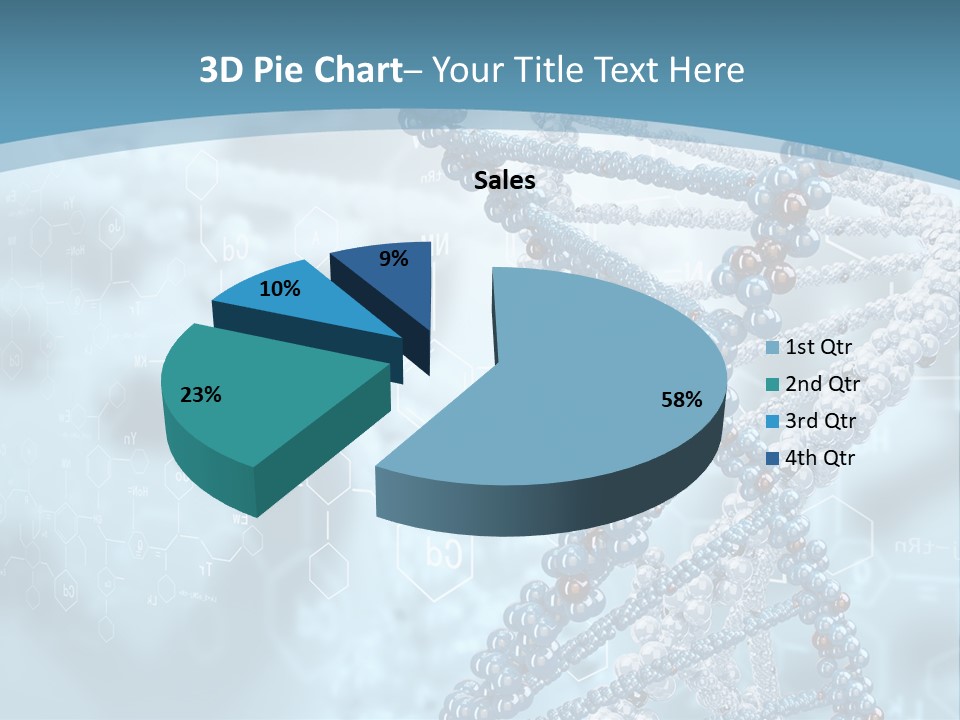 Pattern Strand Evolution PowerPoint Template