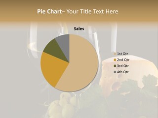 France Goblet Cheeseboard PowerPoint Template