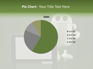 Touch Technology Copy Space PowerPoint Template