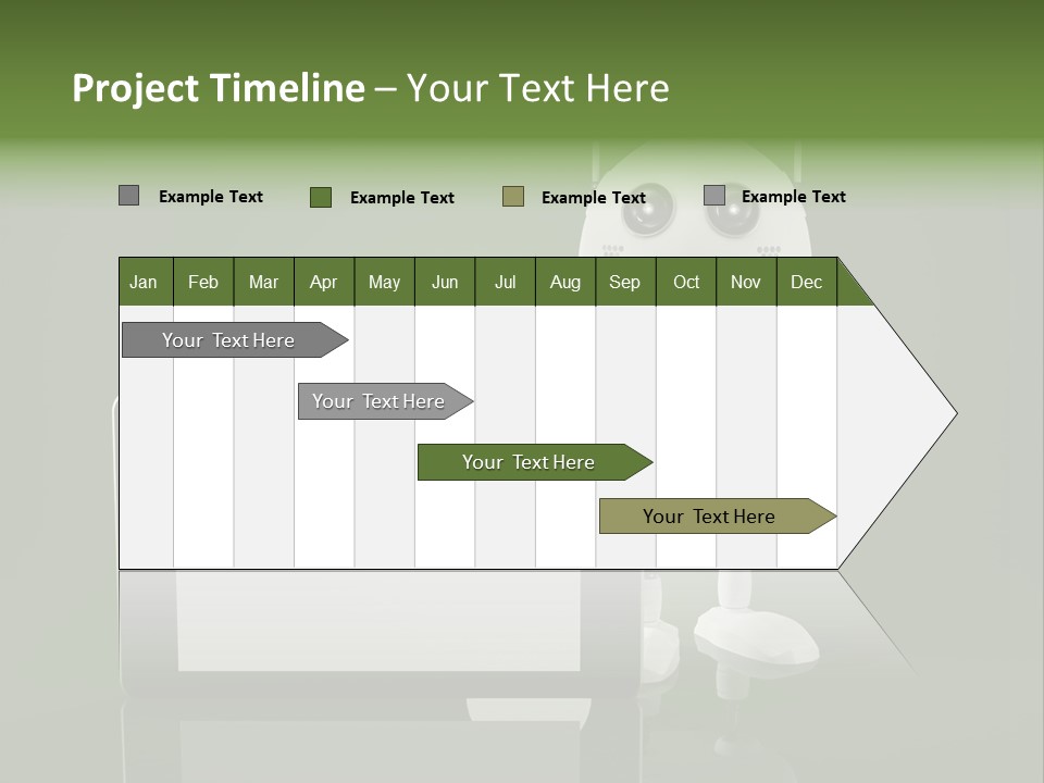 Touch Technology Copy Space PowerPoint Template