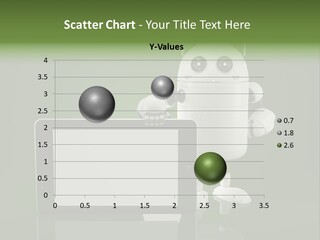 Touch Technology Copy Space PowerPoint Template