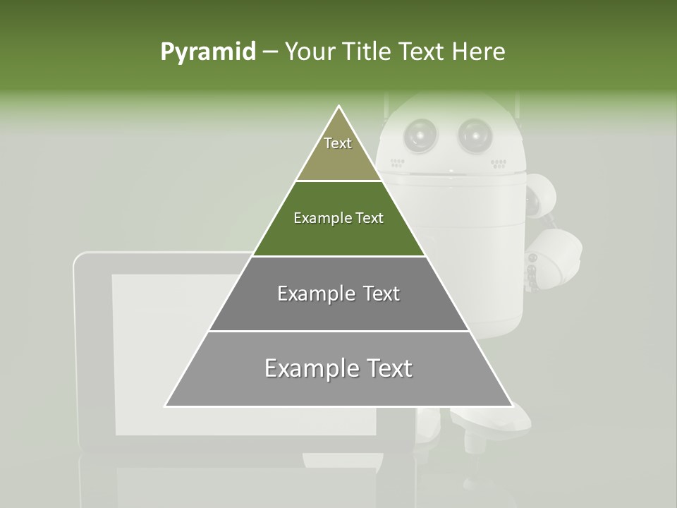 Touch Technology Copy Space PowerPoint Template