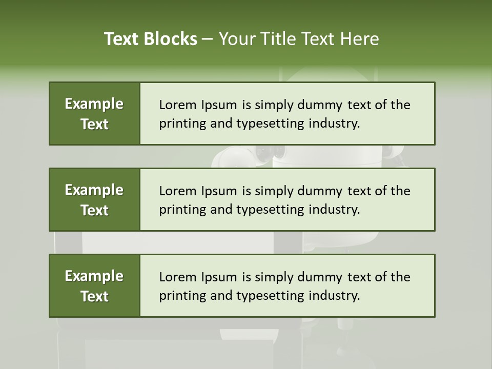 Touch Technology Copy Space PowerPoint Template