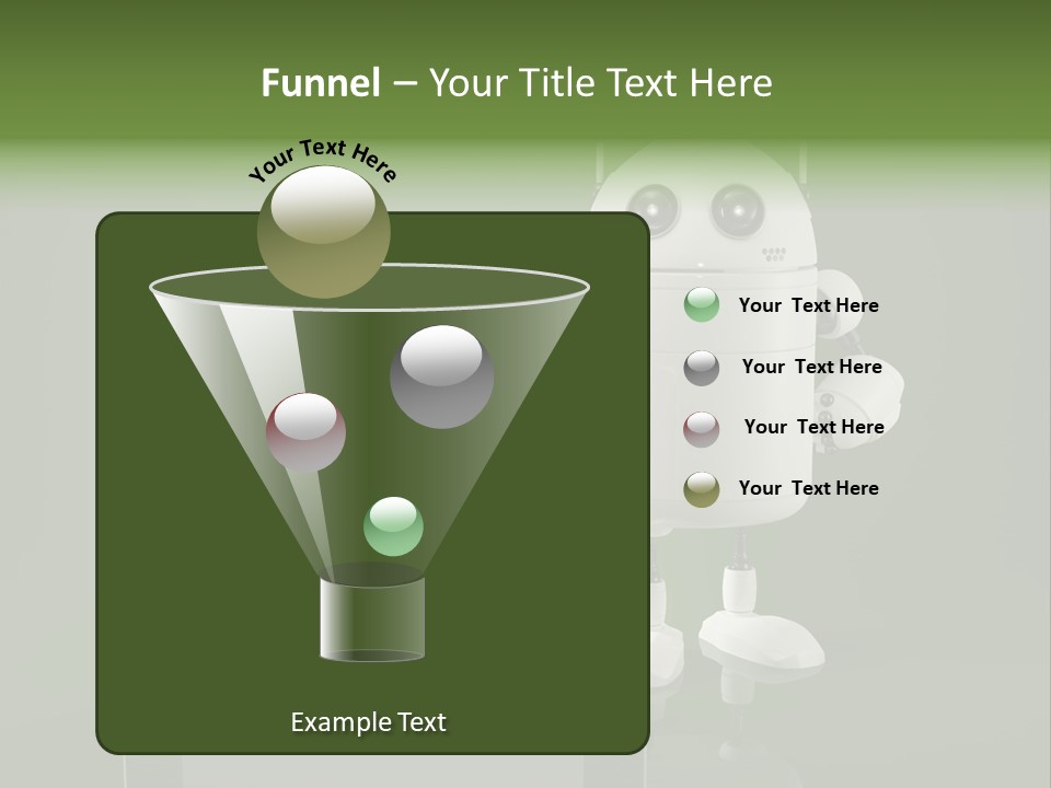 Touch Technology Copy Space PowerPoint Template