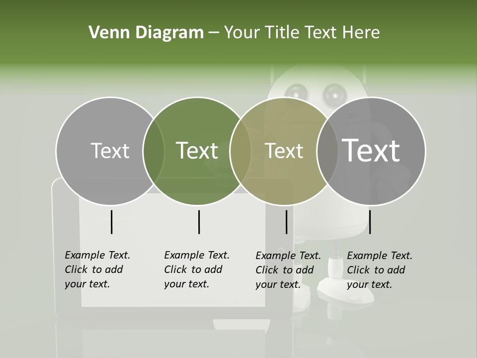 Touch Technology Copy Space PowerPoint Template