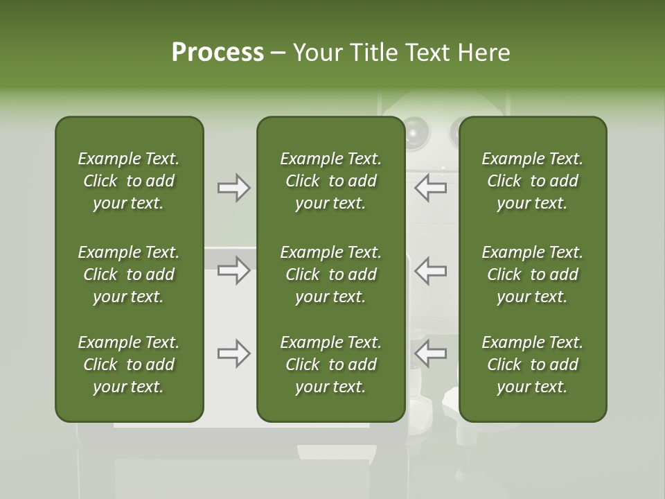 Touch Technology Copy Space PowerPoint Template