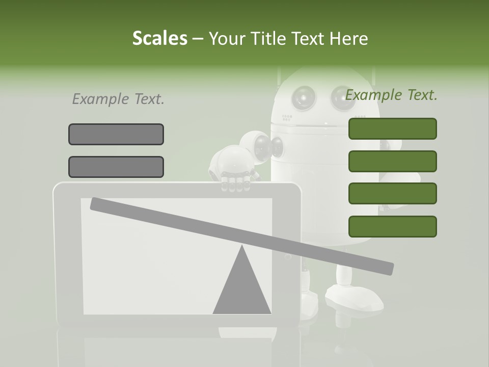 Touch Technology Copy Space PowerPoint Template