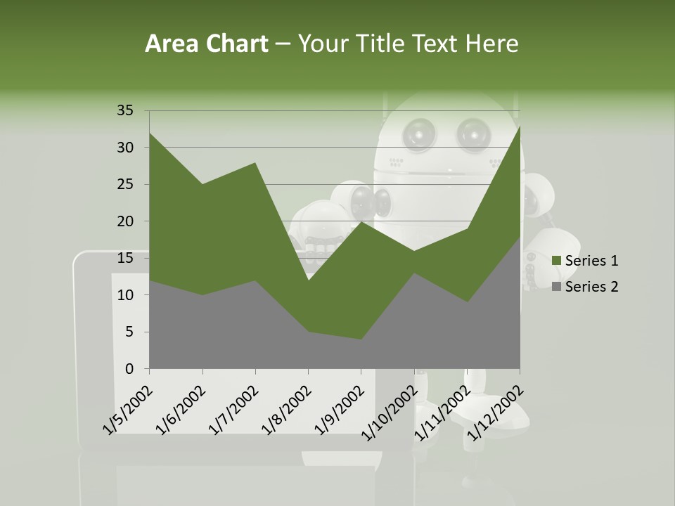 Touch Technology Copy Space PowerPoint Template