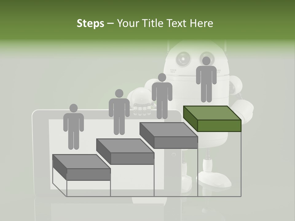 Touch Technology Copy Space PowerPoint Template