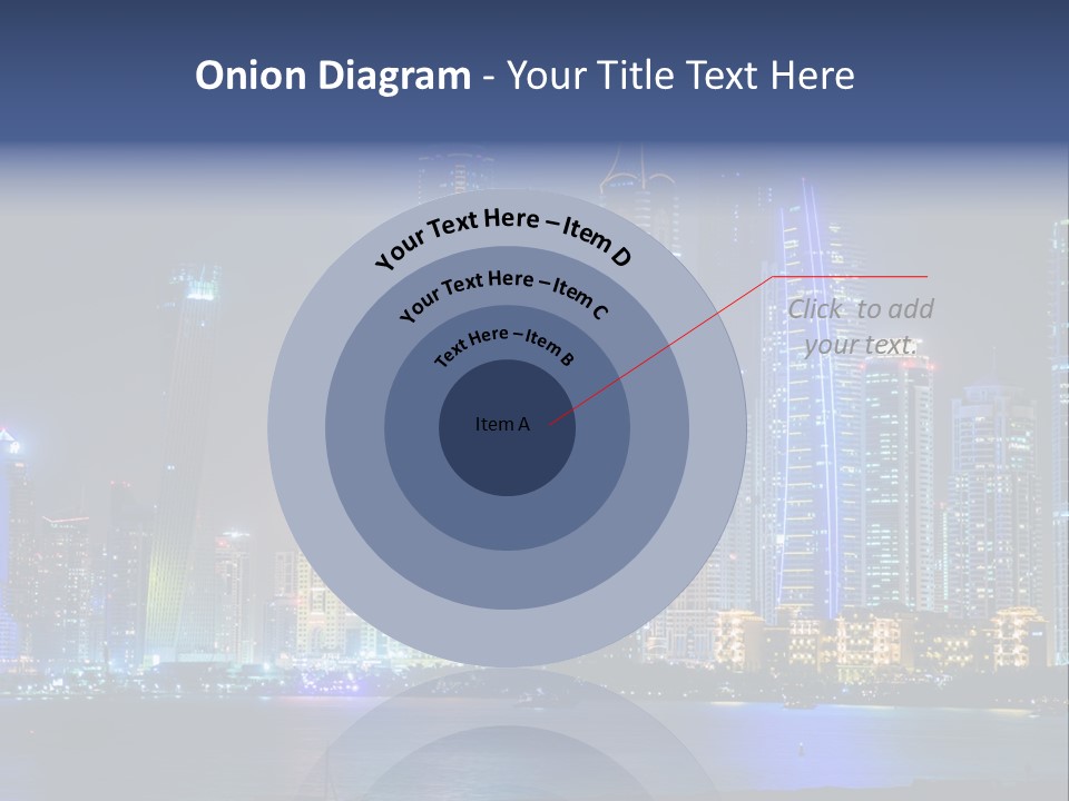 Scene Twilight Tourism PowerPoint Template