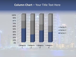 Scene Twilight Tourism PowerPoint Template