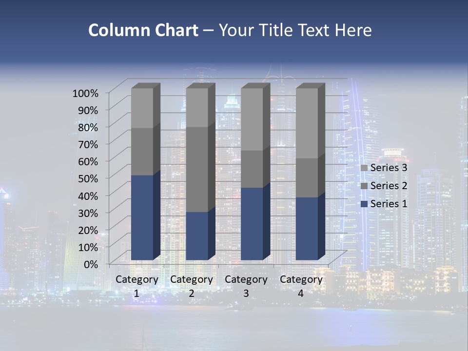 Scene Twilight Tourism PowerPoint Template