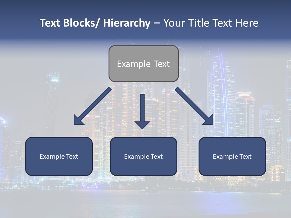 Scene Twilight Tourism PowerPoint Template
