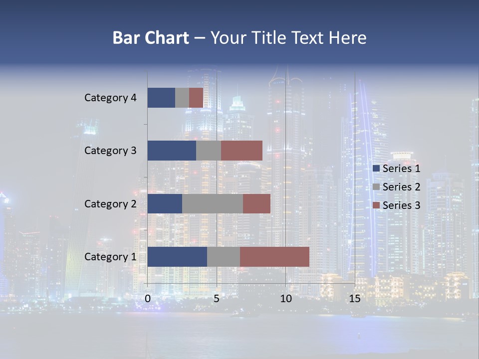 Scene Twilight Tourism PowerPoint Template