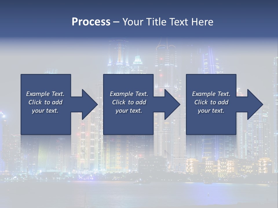 Scene Twilight Tourism PowerPoint Template