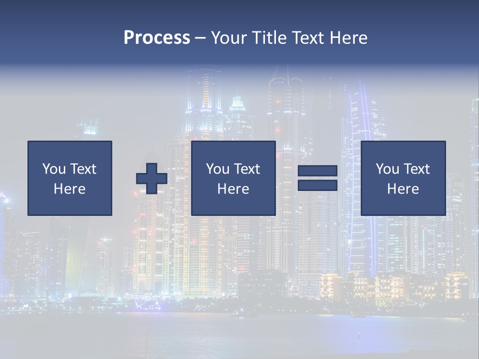 Scene Twilight Tourism PowerPoint Template
