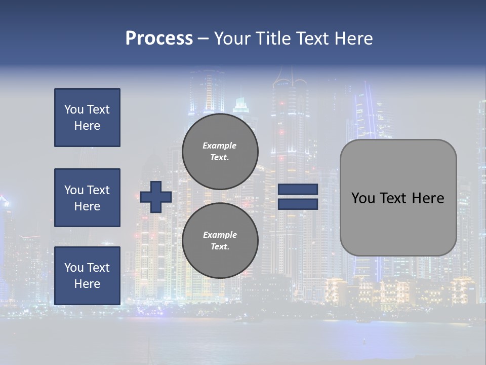 Scene Twilight Tourism PowerPoint Template