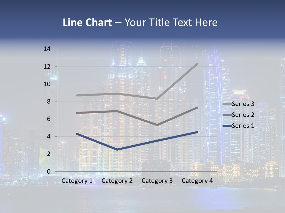 Scene Twilight Tourism PowerPoint Template