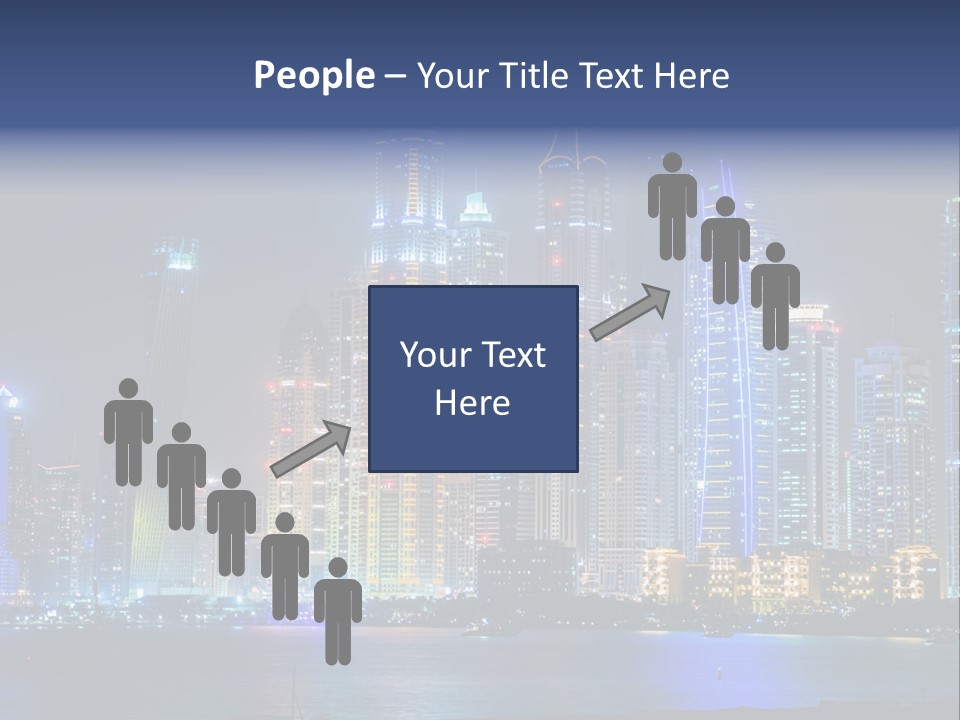 Scene Twilight Tourism PowerPoint Template